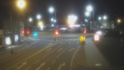 Křižovatka ulic Komenského a Velké Novosady