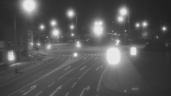 Křižovatka ulic Komenského a Velké Novosady