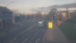 Křižovatka ulic Komenského a Velké Novosady