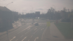 Křižovatka ulic Komenského a Velké Novosady