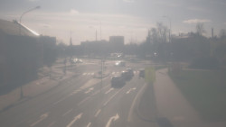 Křižovatka ulic Komenského a Velké Novosady