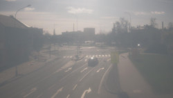 Křižovatka ulic Komenského a Velké Novosady