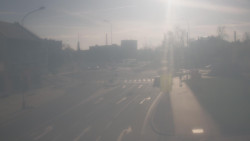 Křižovatka ulic Komenského a Velké Novosady