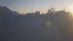 Křižovatka ulic Komenského a Velké Novosady