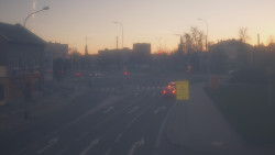 Křižovatka ulic Komenského a Velké Novosady