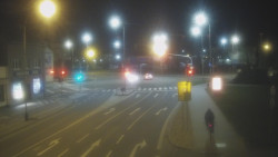 Křižovatka ulic Komenského a Velké Novosady