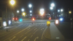 Křižovatka ulic Komenského a Velké Novosady