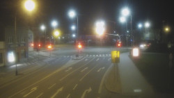 Křižovatka ulic Komenského a Velké Novosady