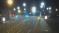 Křižovatka ulic Komenského a Velké Novosady