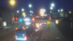 Křižovatka ulic Komenského a Velké Novosady