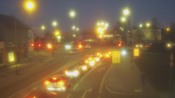 Křižovatka ulic Komenského a Velké Novosady