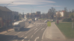 Křižovatka ulic Komenského a Velké Novosady