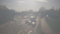 Křižovatka ulic Komenského a Velké Novosady