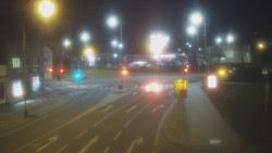 Křižovatka ulic Komenského a Velké Novosady