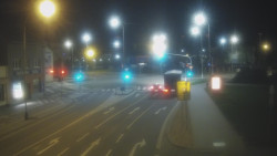 Křižovatka ulic Komenského a Velké Novosady