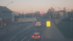 Křižovatka ulic Komenského a Velké Novosady