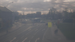 Křižovatka ulic Komenského a Velké Novosady