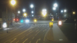 Křižovatka ulic Komenského a Velké Novosady