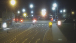 Křižovatka ulic Komenského a Velké Novosady