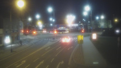 Křižovatka ulic Komenského a Velké Novosady