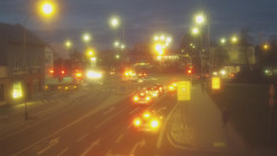 Křižovatka ulic Komenského a Velké Novosady