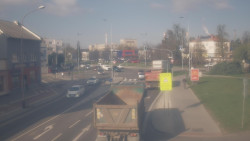 Křižovatka ulic Komenského a Velké Novosady