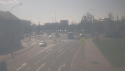 Křižovatka ulic Komenského a Velké Novosady