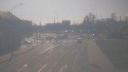 Křižovatka ulic Komenského a Velké Novosady