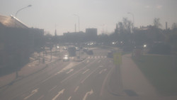 Křižovatka ulic Komenského a Velké Novosady