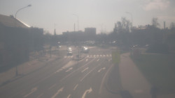 Křižovatka ulic Komenského a Velké Novosady