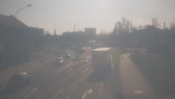 Křižovatka ulic Komenského a Velké Novosady