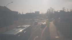 Křižovatka ulic Komenského a Velké Novosady