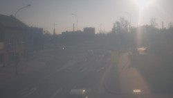 Křižovatka ulic Komenského a Velké Novosady