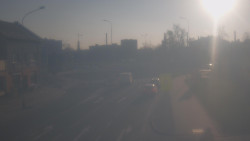 Křižovatka ulic Komenského a Velké Novosady