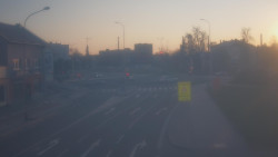 Křižovatka ulic Komenského a Velké Novosady