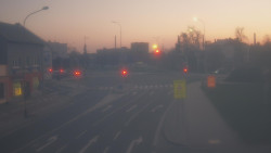 Křižovatka ulic Komenského a Velké Novosady