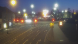 Křižovatka ulic Komenského a Velké Novosady