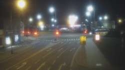 Křižovatka ulic Komenského a Velké Novosady