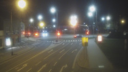 Křižovatka ulic Komenského a Velké Novosady