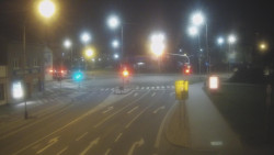 Křižovatka ulic Komenského a Velké Novosady