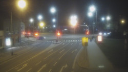 Křižovatka ulic Komenského a Velké Novosady