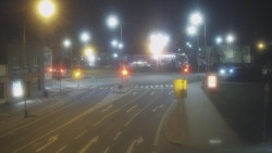 Křižovatka ulic Komenského a Velké Novosady