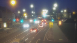 Křižovatka ulic Komenského a Velké Novosady