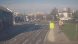 Křižovatka ulic Komenského a Velké Novosady