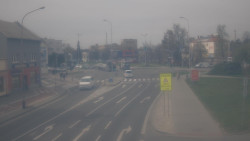 Křižovatka ulic Komenského a Velké Novosady