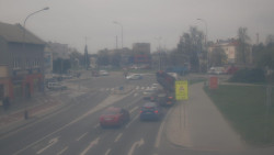 Křižovatka ulic Komenského a Velké Novosady