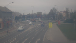 Křižovatka ulic Komenského a Velké Novosady