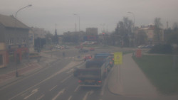 Křižovatka ulic Komenského a Velké Novosady