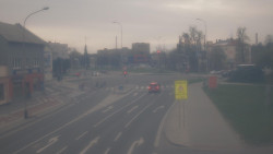 Křižovatka ulic Komenského a Velké Novosady