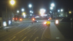 Křižovatka ulic Komenského a Velké Novosady